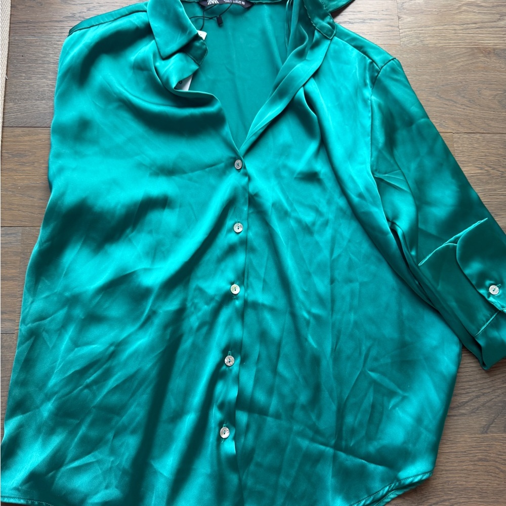Emerald Green Women's Top